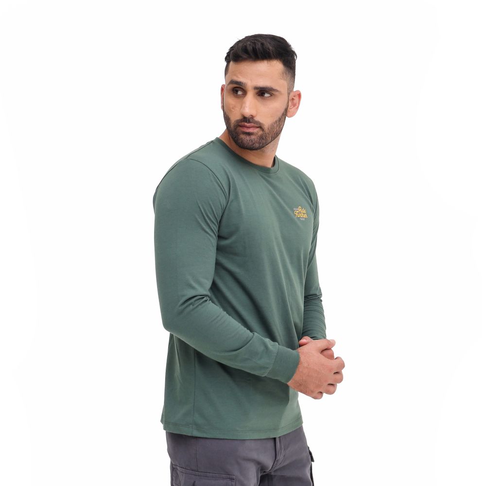 910008571 JAVAN HAWK EAGLE LS TEES - OLI