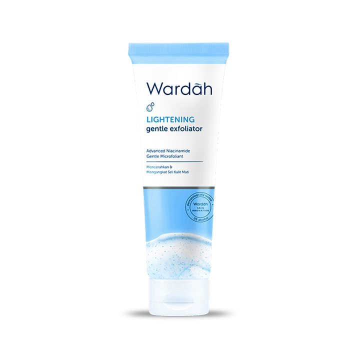 Wardah Lightening Gentle Exfoliator 50 ml / Wardah Face Scrub
