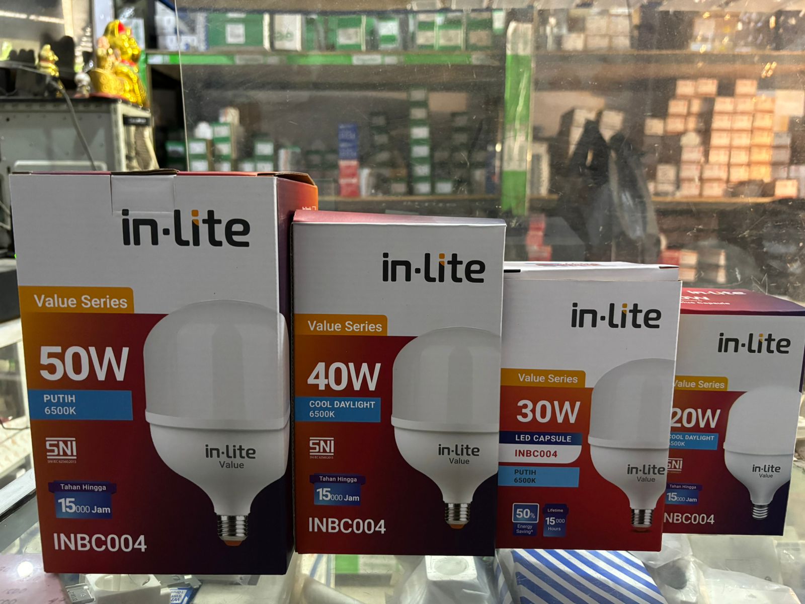 INBC004 50W LAMPU LED IN LITE CAPSULE VALUE BOHLAM KAPSUL INLITE 50W 50 W 50WATT 50 WATT INBC004