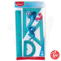 Penggaris Lentur Maped PULSE Twist n Flex Set 4 Large