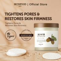 SKINFOOD Acorn Pore Peptide Series - Toner Pad Ampoule Serum & Moisturizer Cream - Perawatan Skincare Vegan untuk Mengecilkan Pori