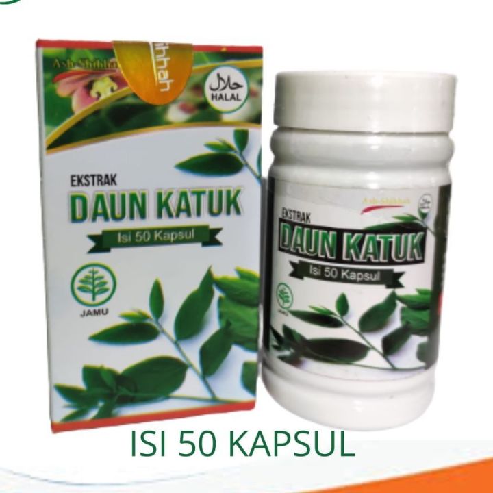 Ash Shihah Ekstrak Daun Katuk 50 Kapsul Melancarkan Produksi Asi