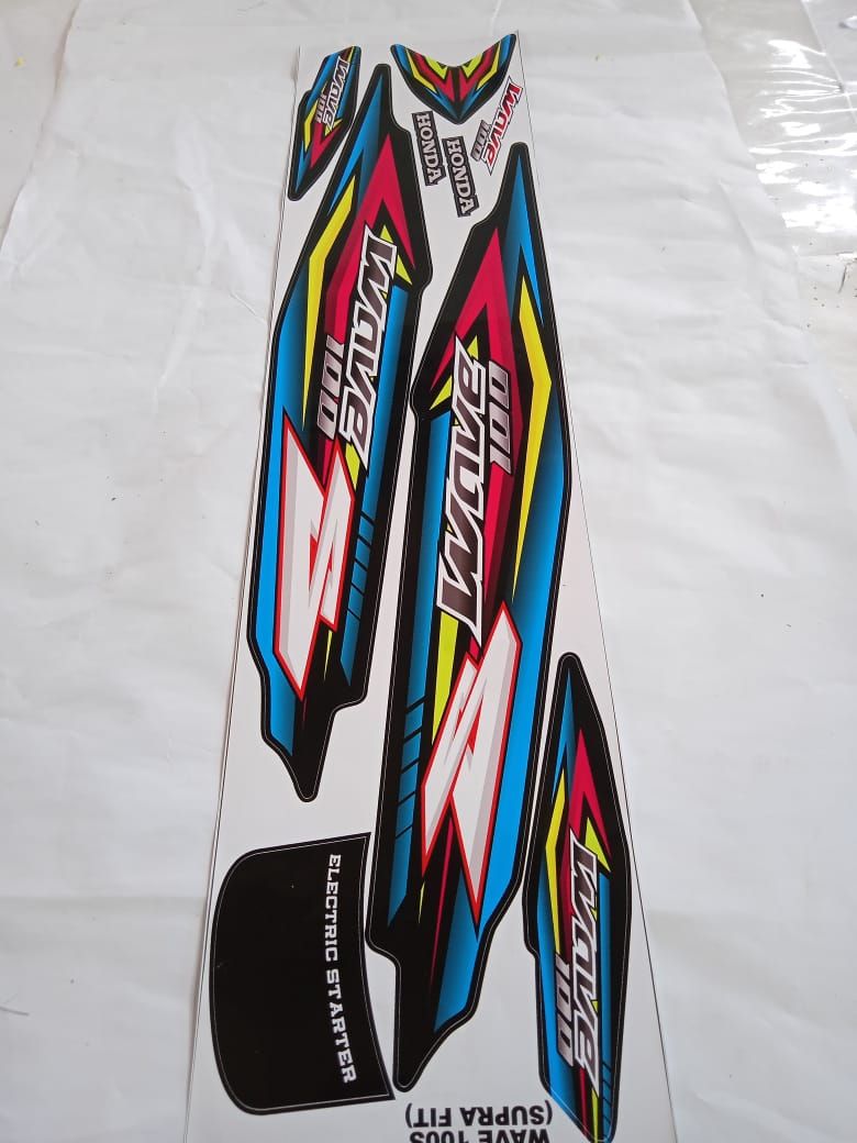 Striping Wave Supra Fit striping wave supra fit