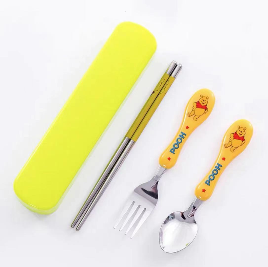 Sendok Makan Anak Karakter / Sendok Makan Mini / Garpu Sendok Set Makan