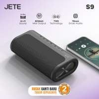 JETE S9 Speaker Bluetooth 80 Watt Hi Res Audio HIfi Sound Strong Bass Surround Sound - Garansi 2 Tahun