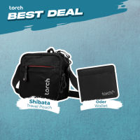 TORCH Shibata 2 Liter Tas Selempang Bahu Pria Wanita Unisex Ringan Anti Air - Sling Bag Travel Pouch Waterproof