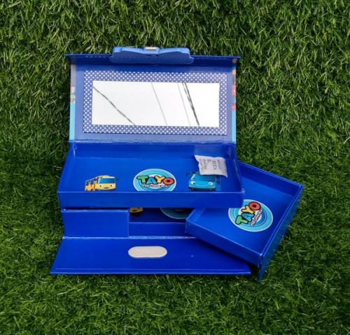 KOTAK PENSIL KODE 3 SUSUN TINGKAT 3D 3 DIMENSI HOLOGRAM KARAKTER ALAT TULIS
