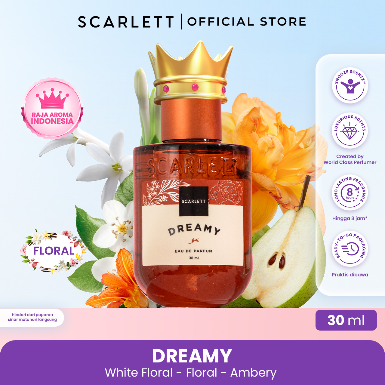 Scarlett Whitening Eau De Parfum Dreamy 30ml