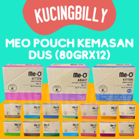 Meo pouch kemasan dus isi 12 makanan basah kucing MODO