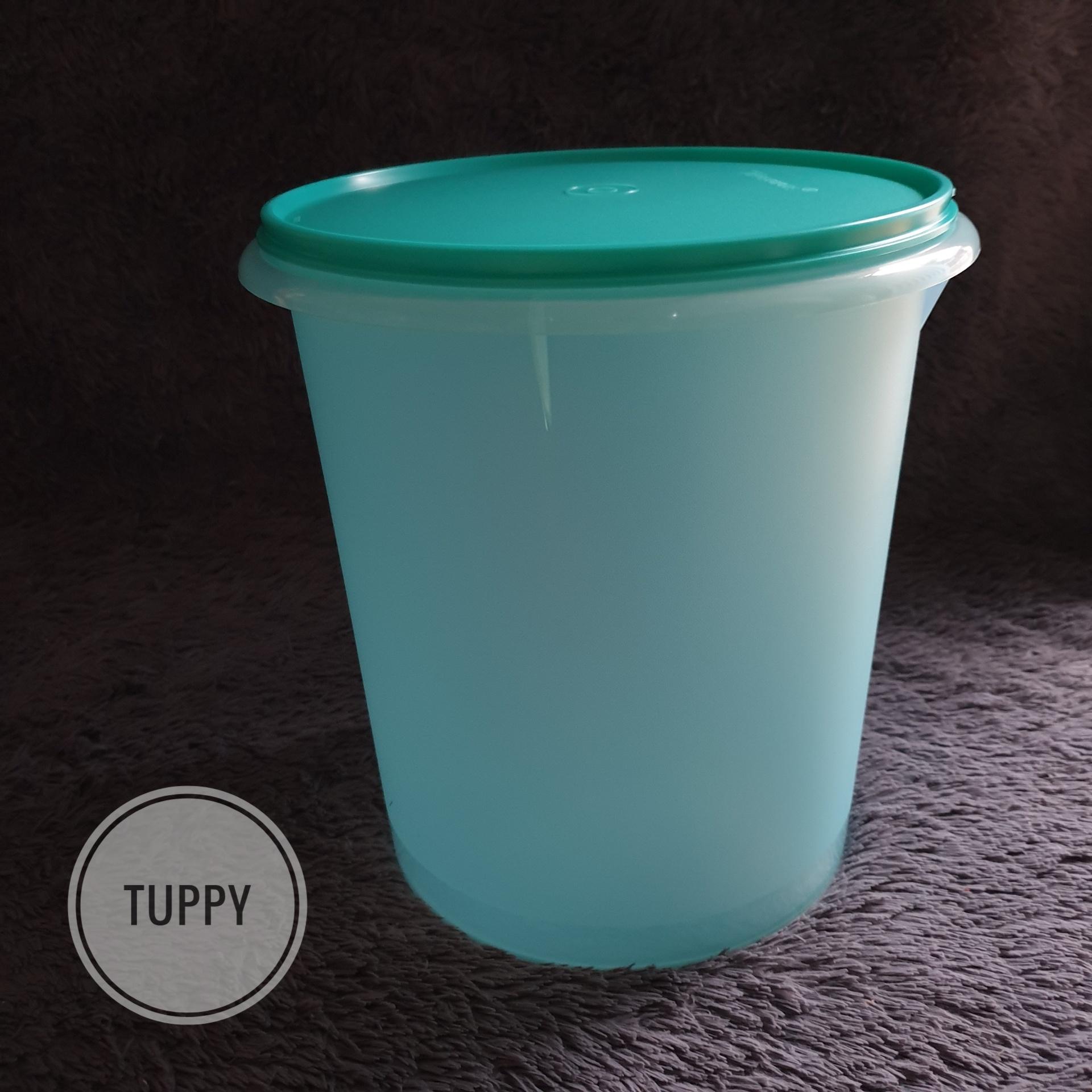 Giant Canister (1) Biru Toples Kerupuk Besar Tupperware giant canister (1) biru toples kerupuk besar tupperware