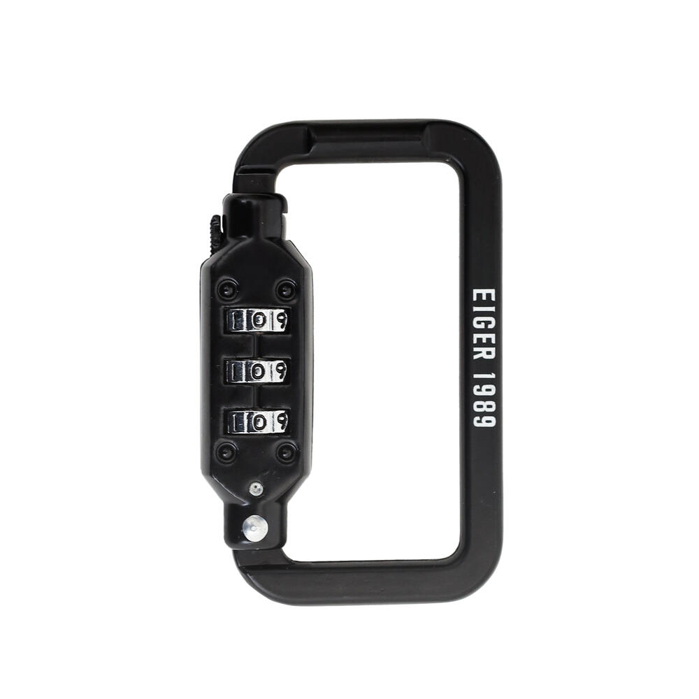 910009762 RACTANGLE COMBINATION PADLOCK - BLK