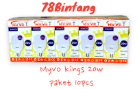 Myvo kings 20w paket 10pcs - lampu led bulat - lampu garansi - myvo king 20w