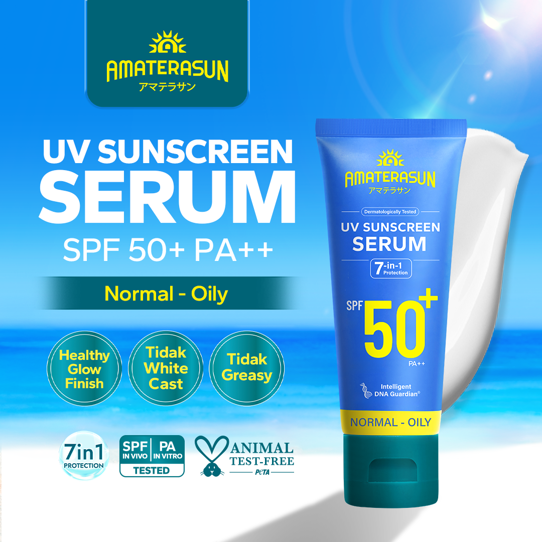 AMATERASUN [REAL SPF Certified] UV Sunscreen Serum SPF 50+ PA++