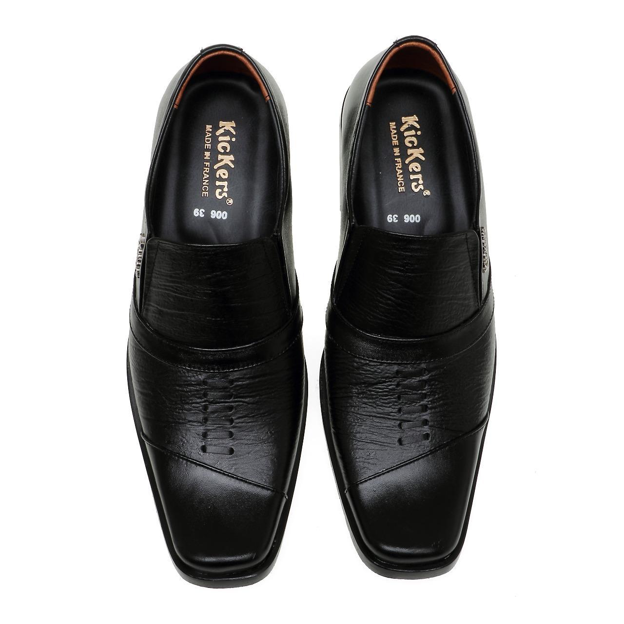 Sepatu Pria Pantofel Formal Bukan Kickers Handmade Kulit Asli 005HT