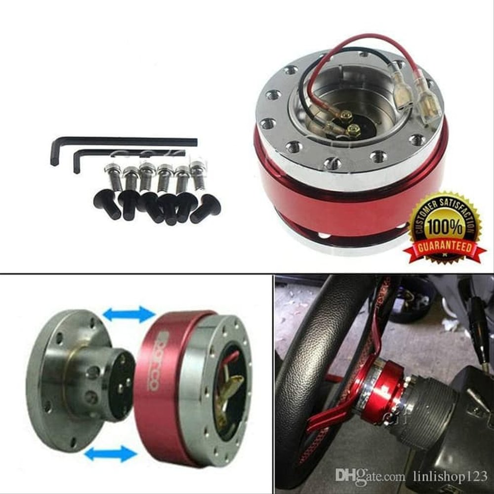 Boskit Stir Racing Sparco Merah boskit stir racing sparco merah