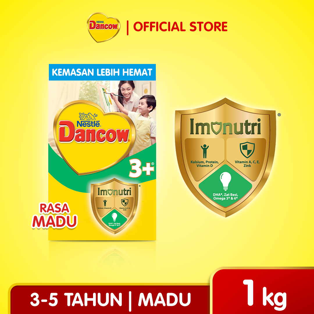 Nestlé Dancow 3+ Rasa Madu 3-5 Tahun 1kg