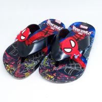 Nanasoft Store Sandal Jepit Anak Laki-laki Karakter Spiderman Usia 1-7 Tahun / Sandal Lebaran