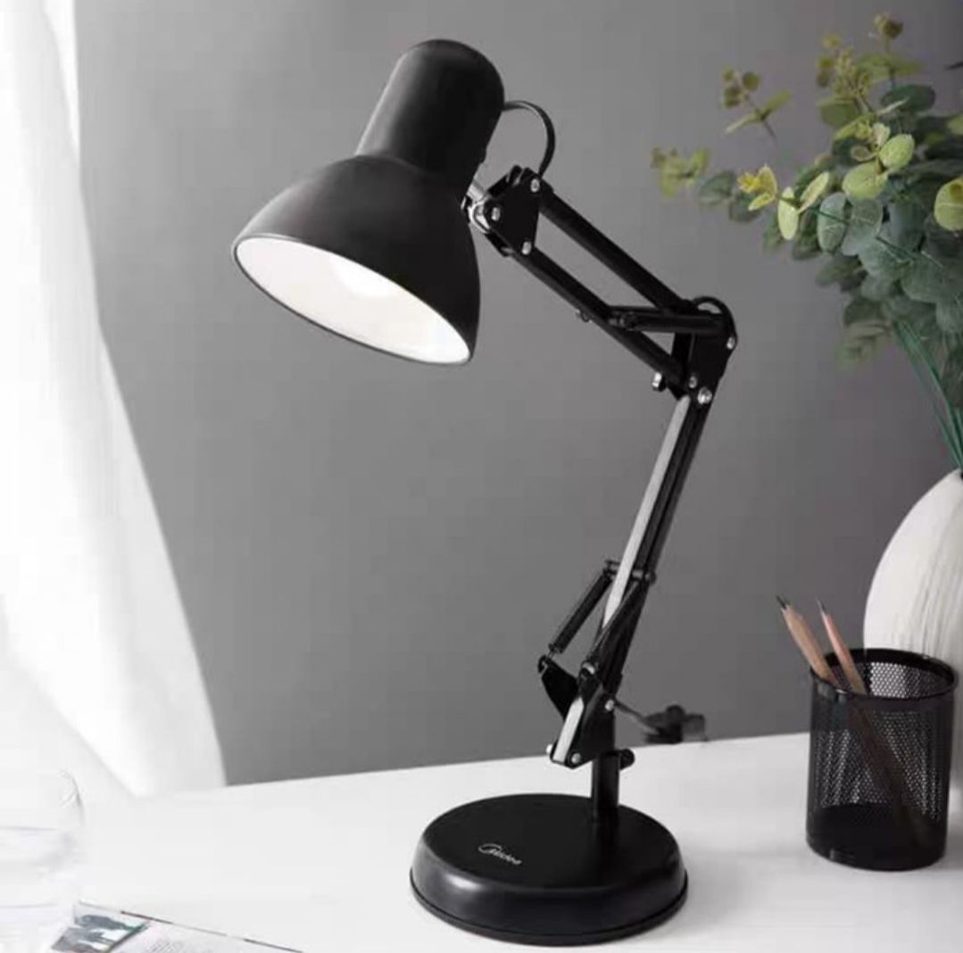 Lampu Belajar Arsitek Lampu Meja Belajar Desk Lamp Lampu Kerja duduk jepit E27