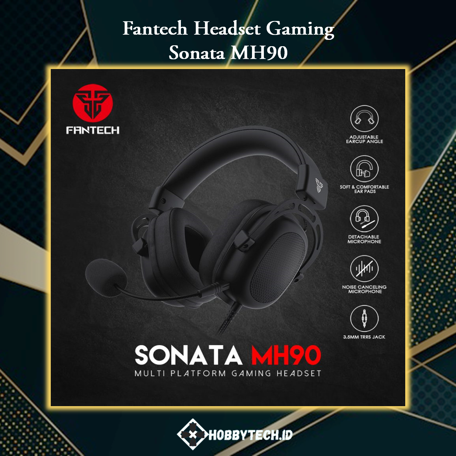 Fantech SONATA MH90 Mobile Multiplatform - Headset Gaming