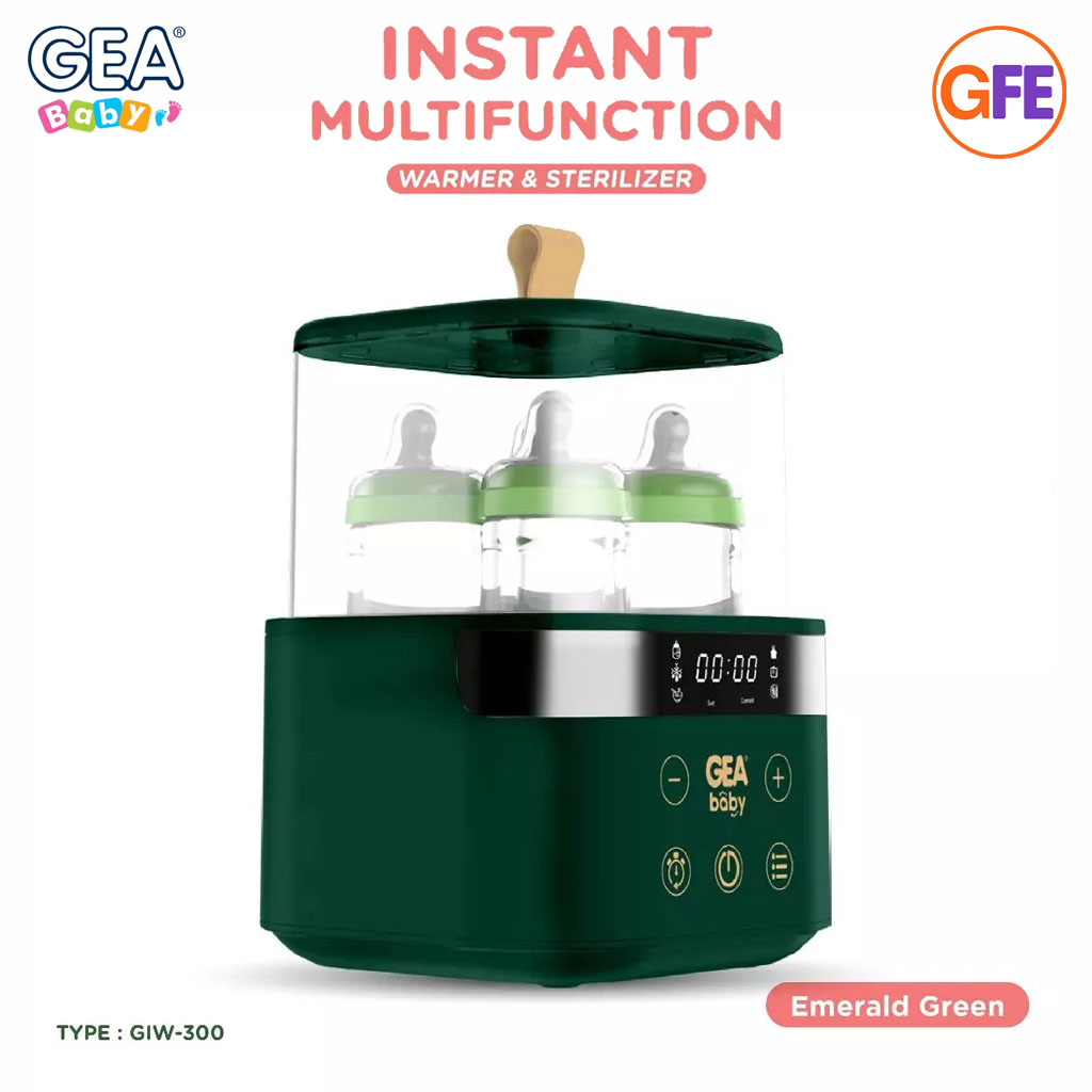 GEA Baby Instant Warmer Sterilizer Penghangat Susu ASI Makanan Kukus Steril Botol Bayi GIW300