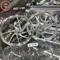 VELG BLACK DIAMOND M8 P-8 AK88 M-8 RING 14 VARIO 110 / 125 / 150 / AEROX OLD / AEROX NEW / NVX / NMAX OLD / NMAX NEW / BEAT / SCOOPY / MIO M3 / MIO SPORTY / MIO SMILE / VARIO 160 CBS ABS RING 14 TYPE M8 BLACKDIAMOND