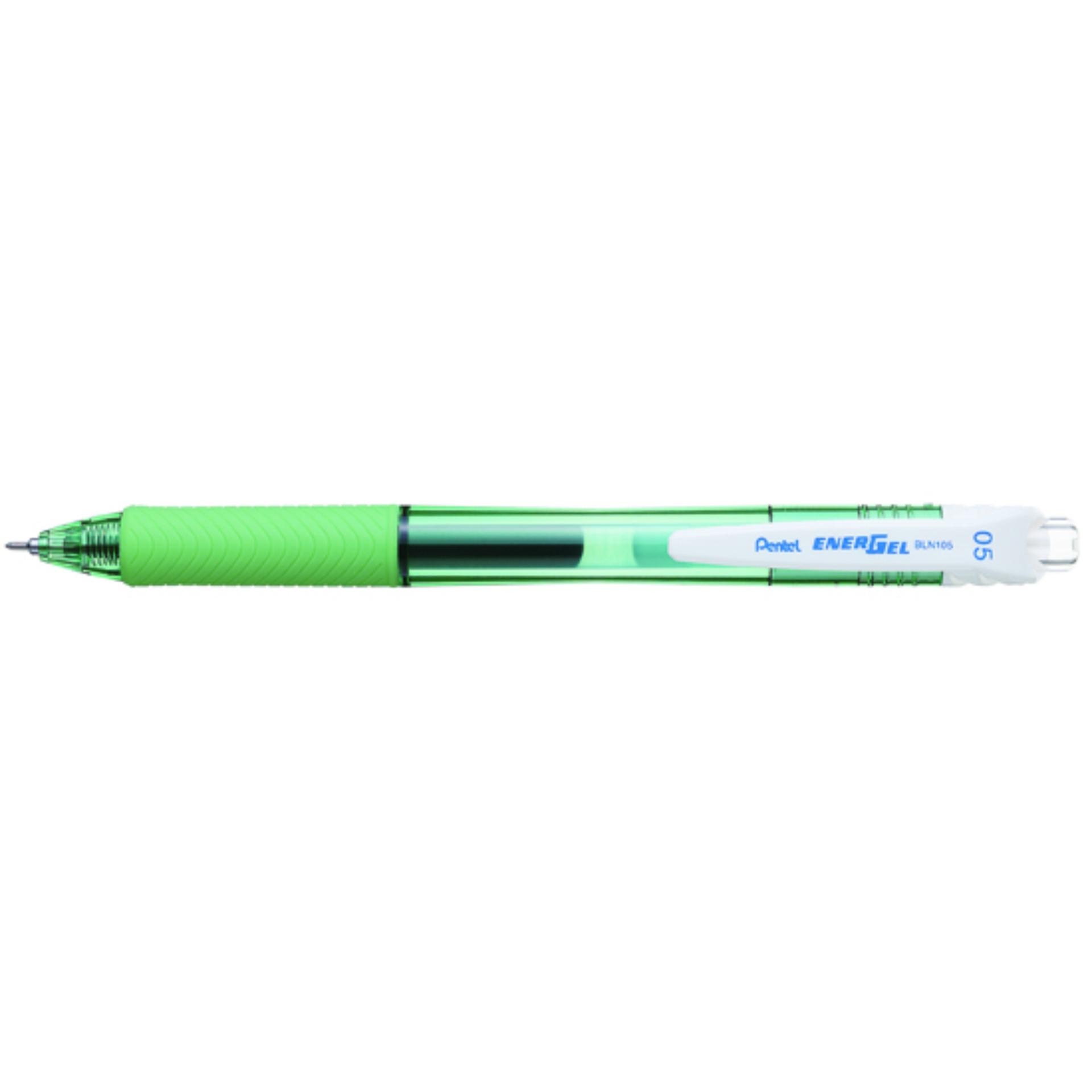 PENTEL PULPEN COLOUR BARREL GEL/BALLPOINT PEN TINTA 0.5MM WARNA TINTA BIRU