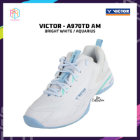 Sepatu Badminton Victor A970 TD / A970TD AM Bright White Aquarius