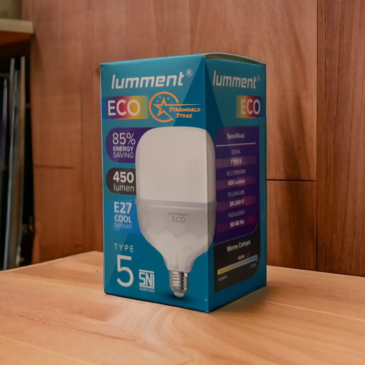 LUMMENT ECO Lampu Bohlam LED Bulb Capsule 5W 10W 15W 20W 30W 40 Watt Garansi 6 Bulan