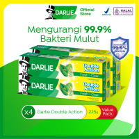 DARLIE Pasta Gigi Double Action 225g - Value Pack (4 Pcs)