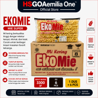 EKOMIE Mie Super 3300 gr - Isi 6 pcs 1 dus