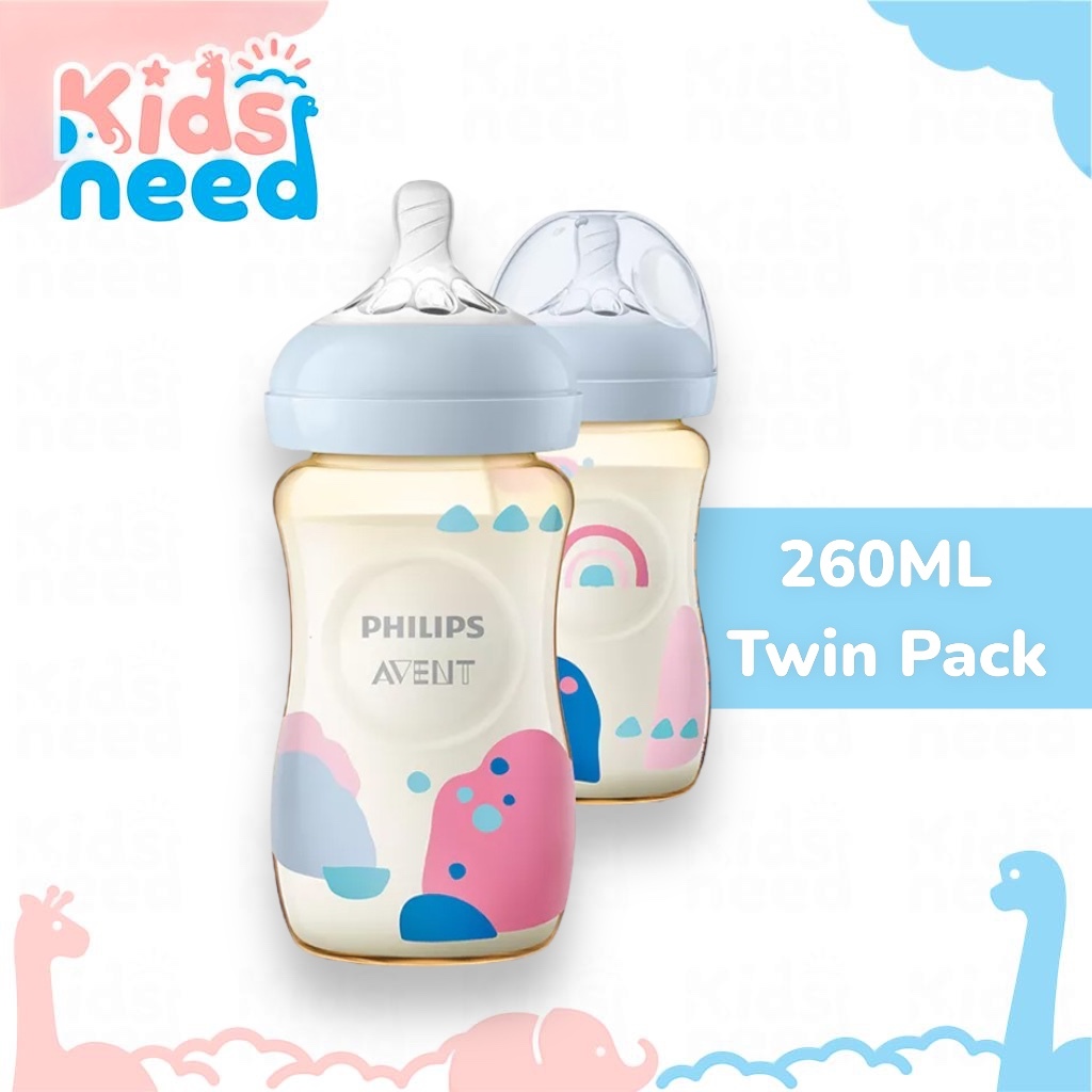 Botol Avent PPSU Philips Avent Natural PPSU Bottle/ 125ml 260ML