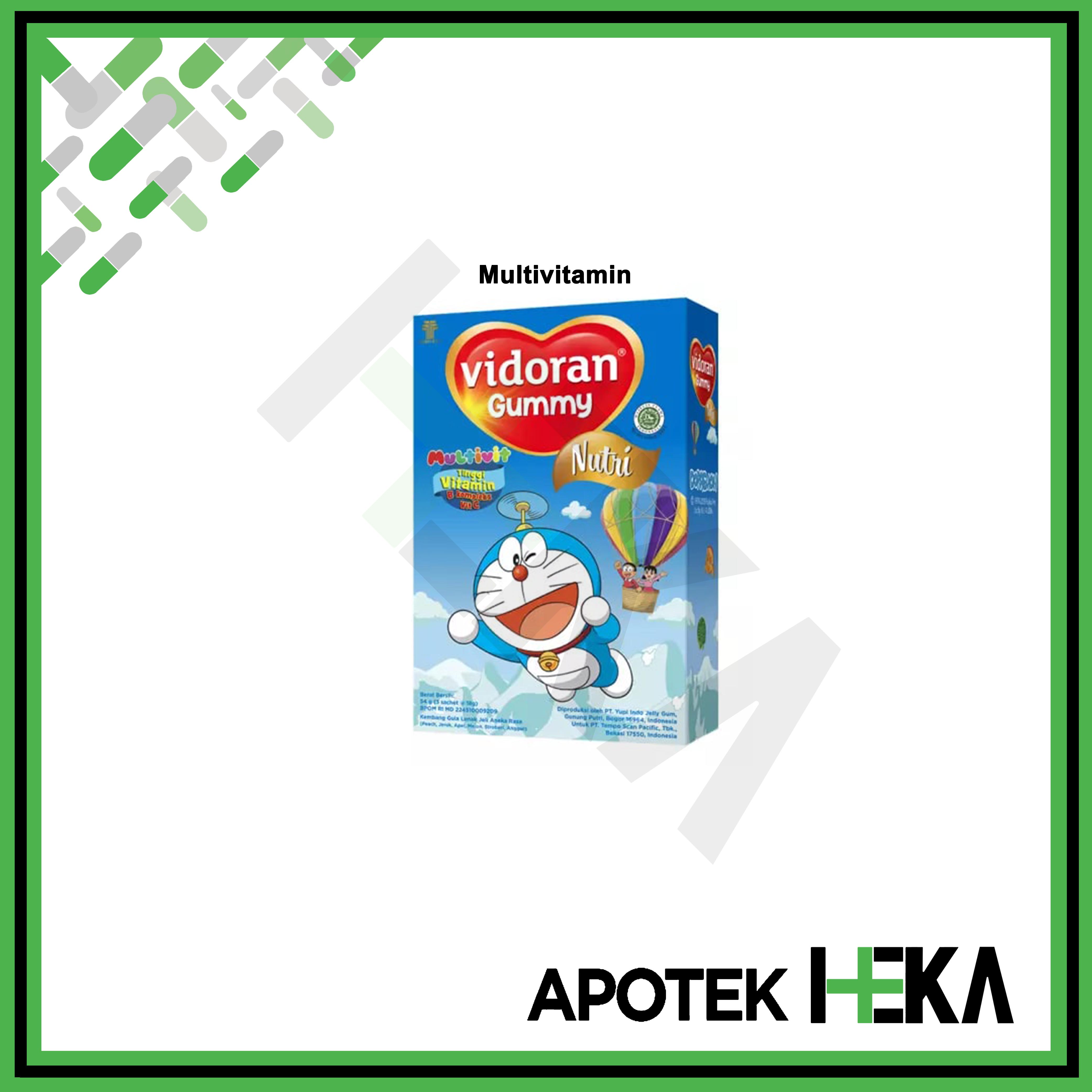 Vidoran Gummy 54 g - Suplemen Vitamin Anak