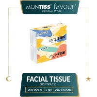 Montiss Facial Tissue 200 Sheets 2 in 1 SB