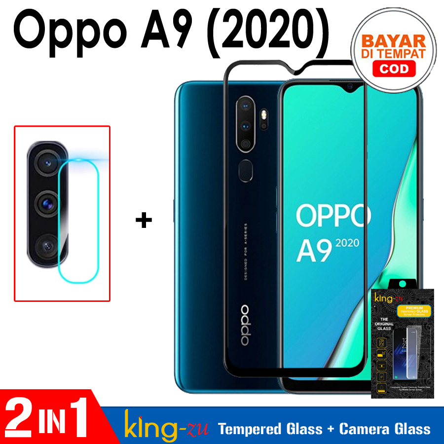 Bayar Di Tempat Tempered Glass Full Lem Full Cover - ( Paket 2in1 ) Oppo A9 2020 Anti Gores Kaca List Hitam / Screen Guard / Screen Protector Full Screen Glass (COD) 9H Full Screen Black Screen Anti Gores Kaca Kamera - Black / Hitam bayar tempat tempered glass full lem full cover – ( paket 2in1 ) oppo a9 2020 anti gores kaca list hitam / screen guard / screen protector full screen glass (cod) 9h full screen black screen anti gores kaca kamera – black / hitam