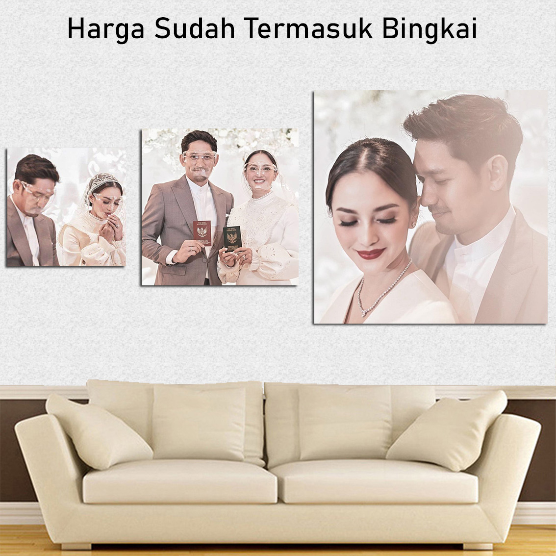 Cetak Foto Media MDF / Custom Foto / Cetak Foto Walldecor / Cetak Foto Bingkai Kayu / Photowood / Custom Foto / Polaroid