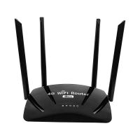 ZBTlink 4G LTE Router WiFi 500Mbps dengan Kecepatan Tinggi dan Keamanan Tinggi - Warna Hitam