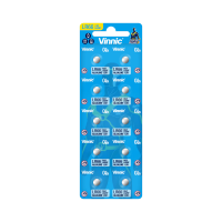 Vinnic L626F LR626 AG4 377 Original Alkaline Battery Isi 10pcs