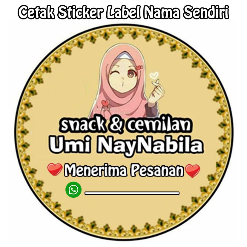 Cetak Sticker Glossy Cromo - A4 - Cetak Label Kemasan - Stiker label Custom - Stiker Makanan Label - Cetak Stiker Logo Sendiri - Sticker Glossy - Stiker Murah - Anti Panas