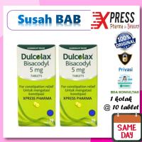 XPRESS ! Dulcolax 10 tablet Konstipasi Pelancar BAB Dulcolak Dulkolak Dulkolax