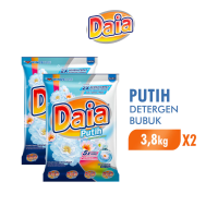 [Paket isi 2] Daia Detergen Bubuk Putih 3.8kg