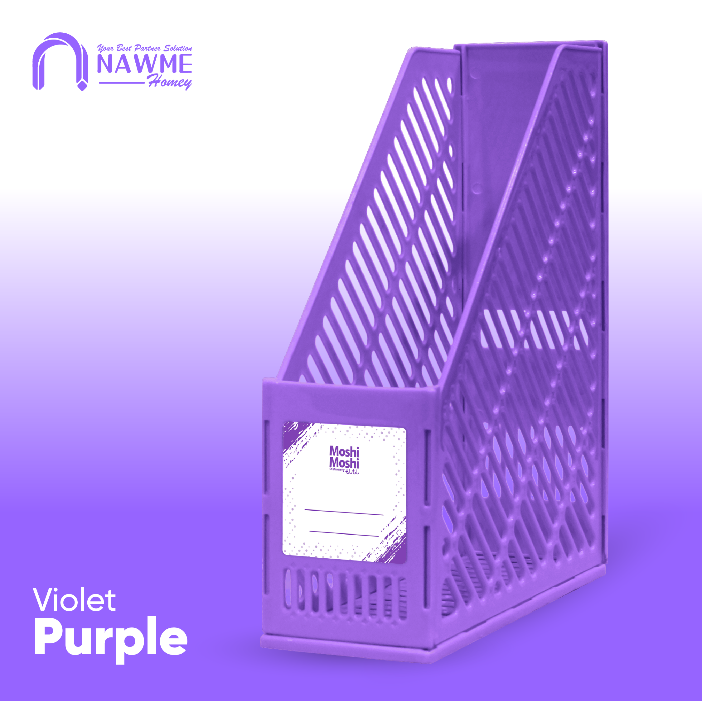 File Box Foldable Storage Moshi Tempat Penyimpan Lipat Dokumen Kertas Arsip Buku Majalah