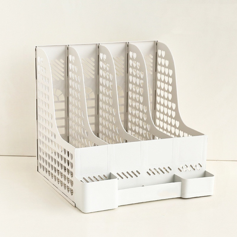 COD Rak Buku Rak Penyimpanan Desktop Organizer File Organizer Box File Rak Pena
