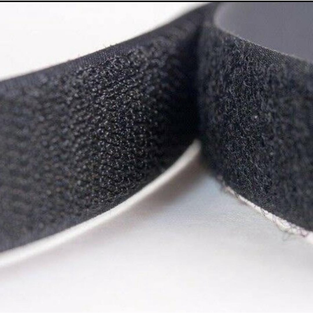 Velcro 25 cm per meter meteran perekat kain perepet murah (1 Inch)