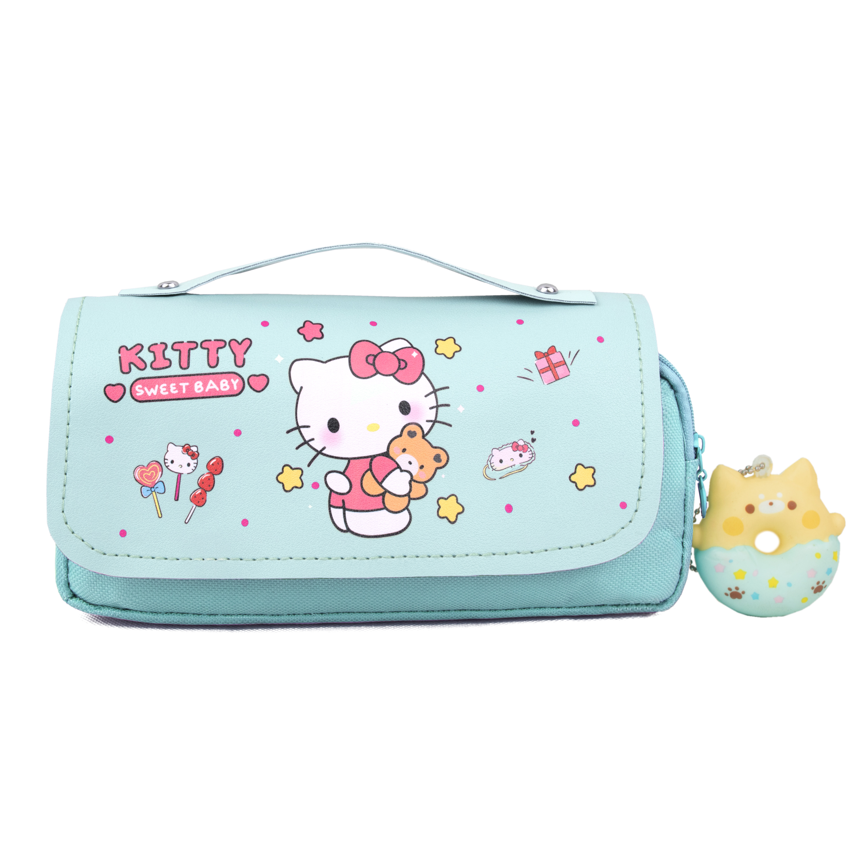 DEOBAGS KOTAK PENSIL PEREMPUAN LUCU / TEMPAT PENSIL ANAK MURAH / TEMPAT PENSIL GLITTER
