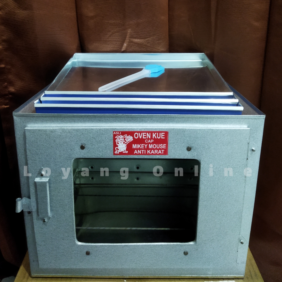 OVEN KOMPOR 3 SUSUN BONUS 3 PCS LOYANG OVEN / OVEN TANGKRING HARGA MURAH KUALITAS TERBAIK