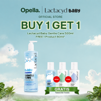 [BUY 1 GET 1] Lactacyd Baby Gentle Care 2in1 Body Wash and Hair Shampoo 500mL - Sabun dan Sampo Bayi Melindungi dari Iritasi