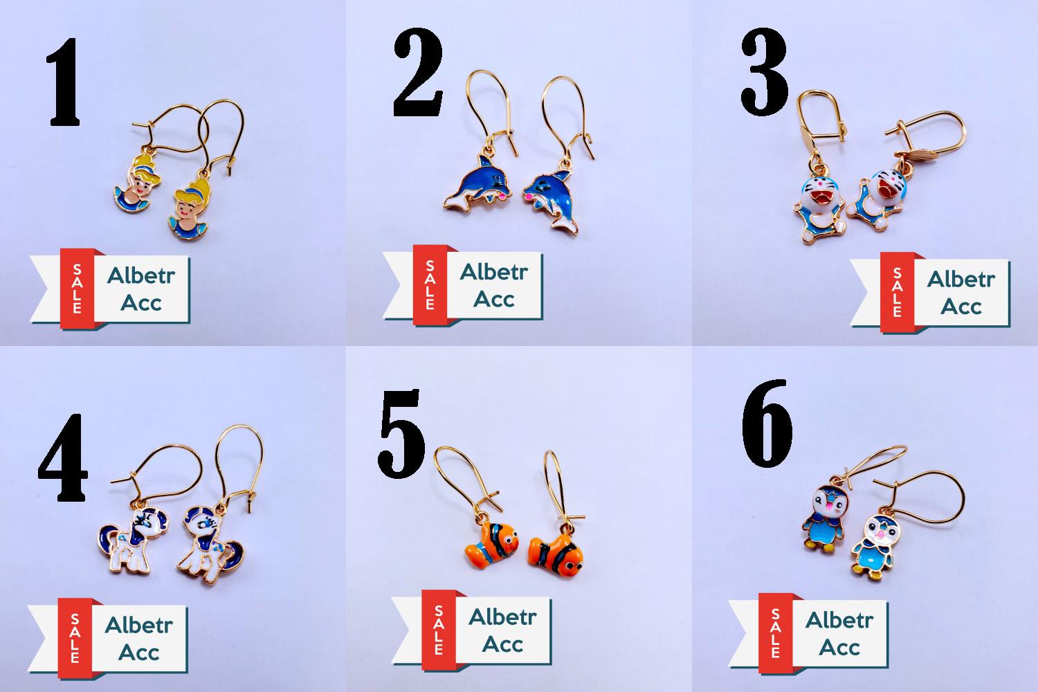 azzam xuping anting kait emas karakter anak lucu azzam xuping anting kait emas karakter anak lucu