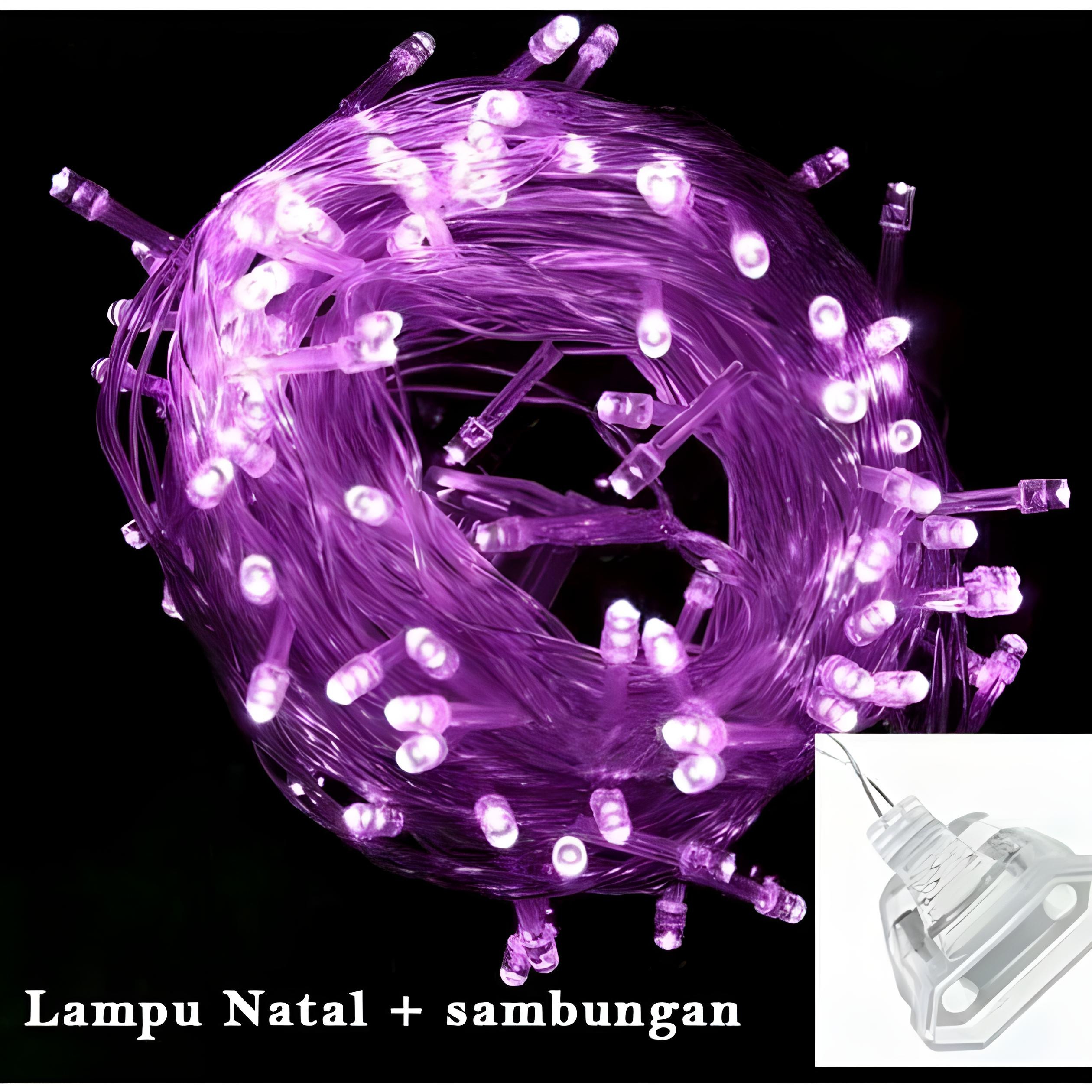 Lampu Tumblr Natal dekorasi 8 10m warna warni disco 80-100 LED Kualitas Kabel tebal hias kamar Tidur