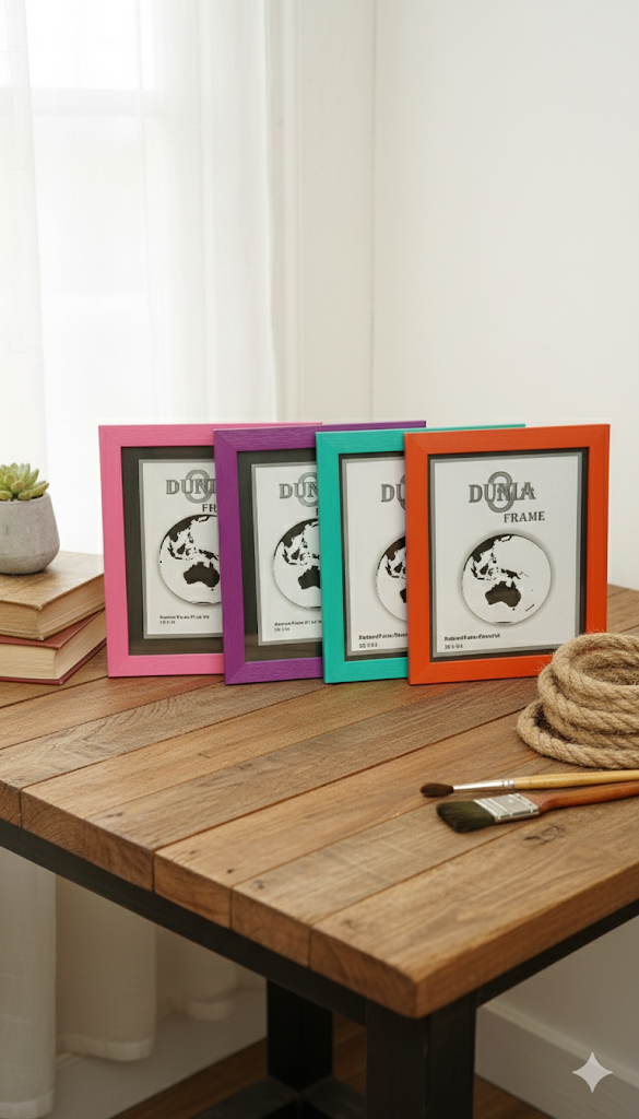 Frame Foto / Figura / Bingkai Foto 10R atau 8R 20x25cm Minimalis