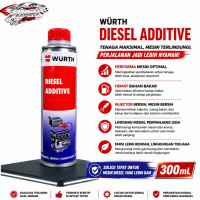 Wurth Diesel Additive 300ml - Pembersih Kerak Nosel Saluran Bahan Bakar Mesin Diesel